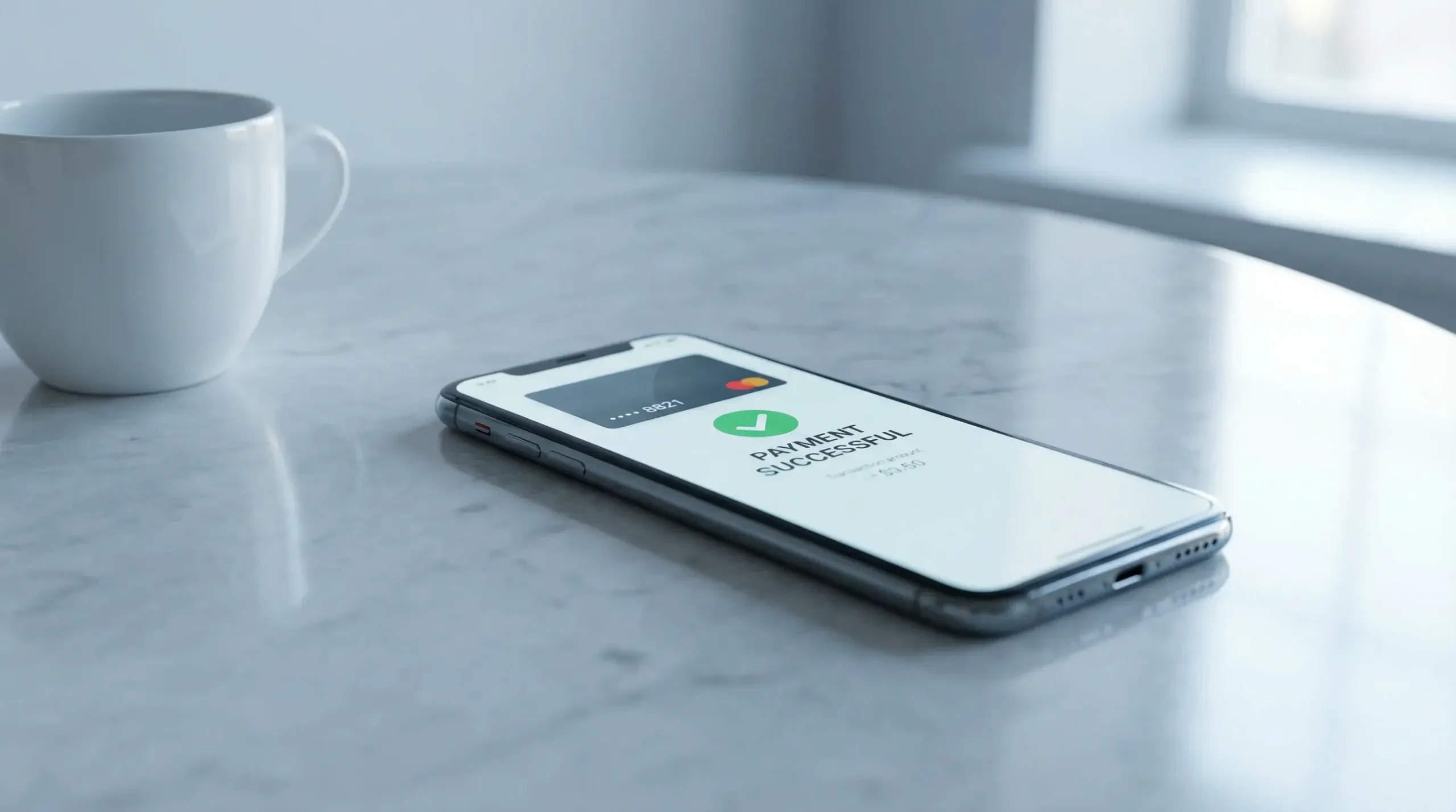 iPhone screen displaying Apple Pay confirmation for a casino app deposit