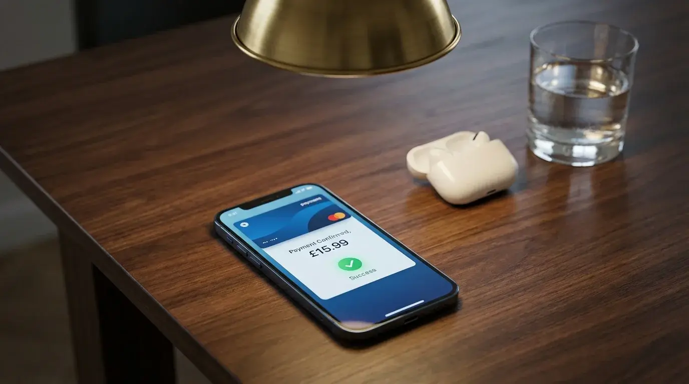 PayPal app notification showing a successful casino withdrawal on a smartphone